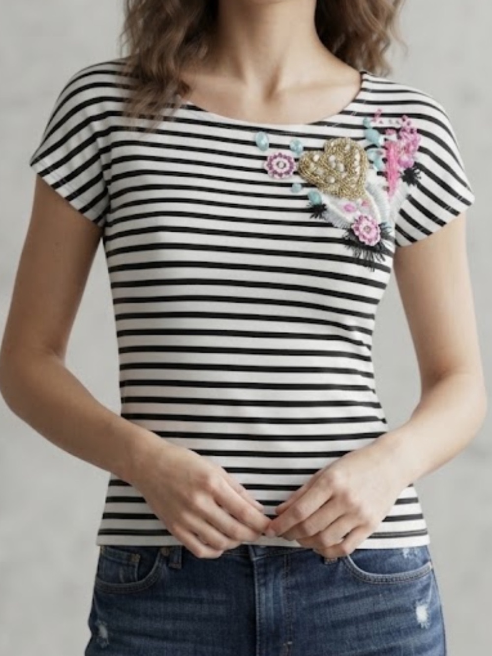 Cynthia Cynthia Rowley Beaded Top
